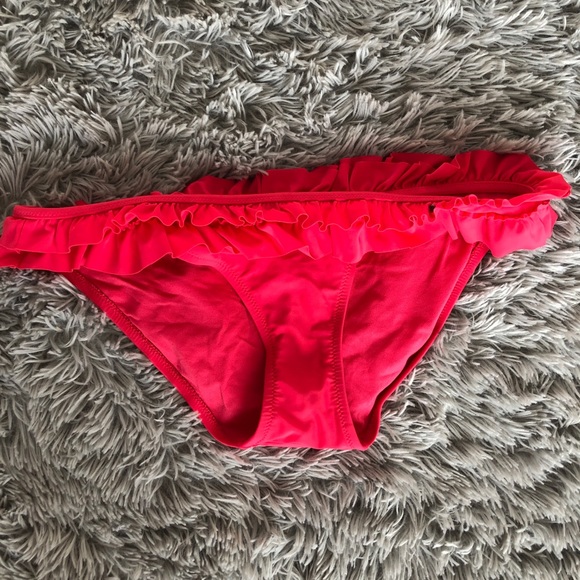 2/$20🛍American Eagle • Ruffle Bikini Bottom • SzL - Picture 2 of 3